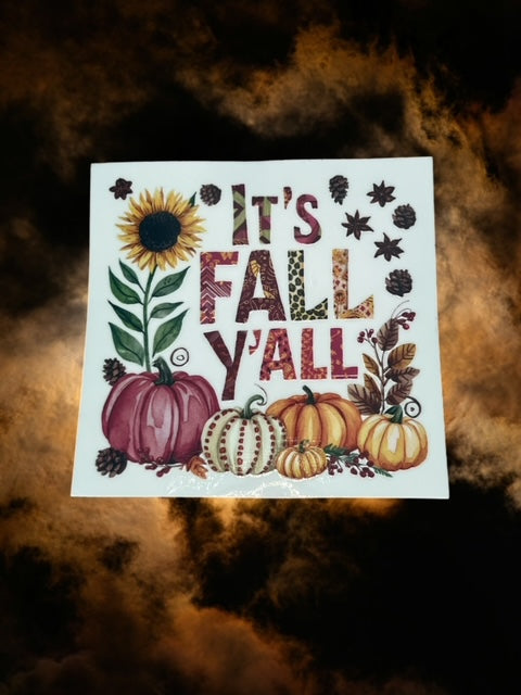 440. It's Fall Y'all Decal