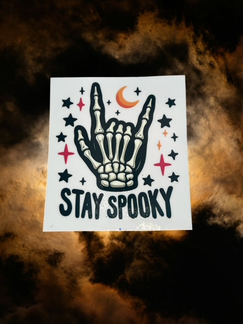 459. Stay Spooky Decal