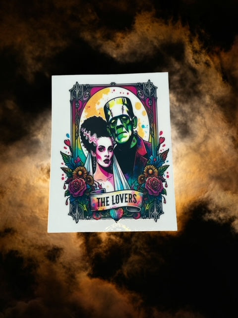 452. The Lovers Tarot Card Decal