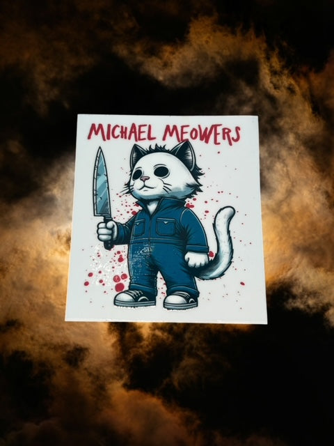 472. Michael Meowers Decal