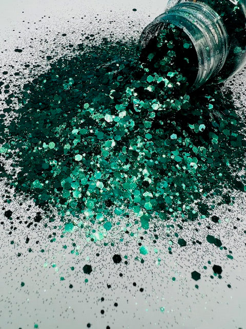 Envy - Dark Green Chunky Glitter 4-5