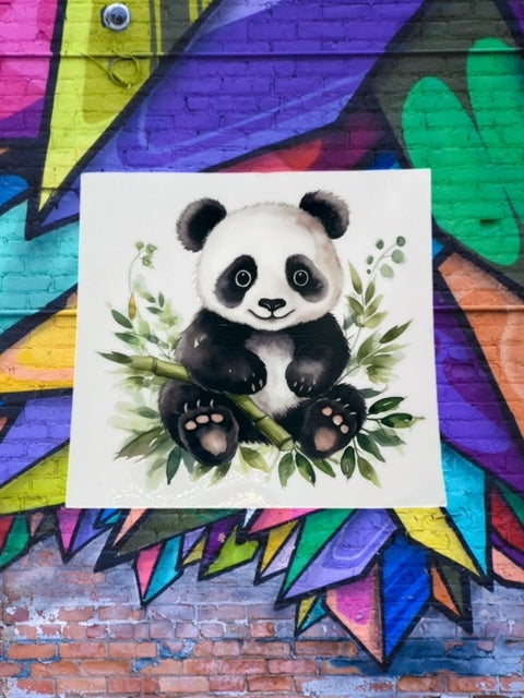 475. Panda Decal