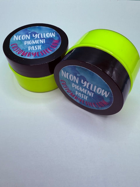 Neon Yellow Pigment Paste