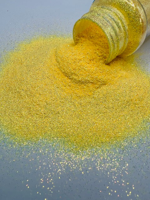 Yellow Chrome 2 - Fine Yellow Chrome Glitter 6-10