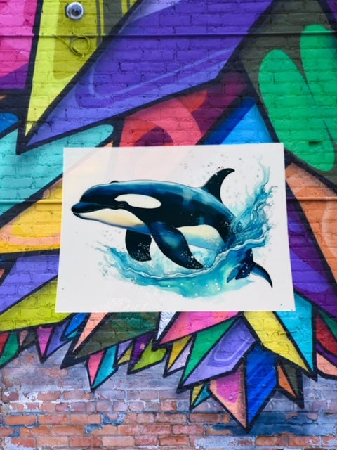 483. Orca Decal