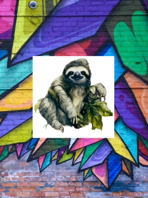 464. Sloth Decal