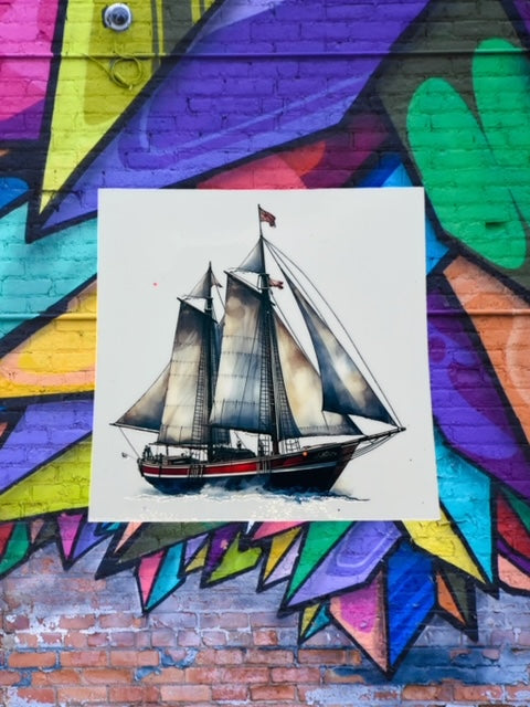 76. Sailboat Decal