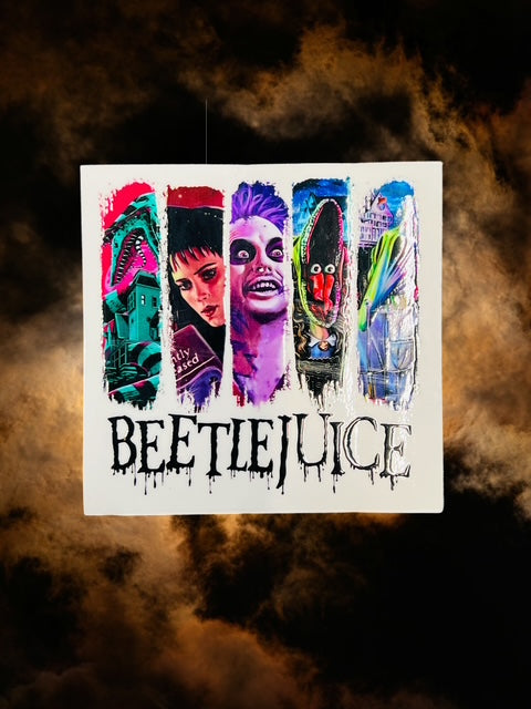 492. Beetlejuice Decal