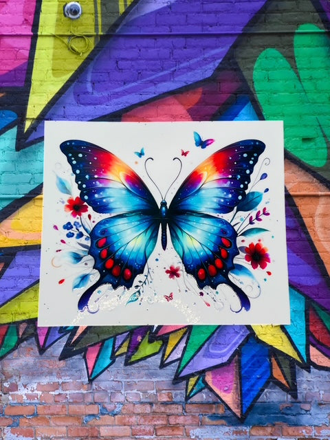 491. Butterfly Decal